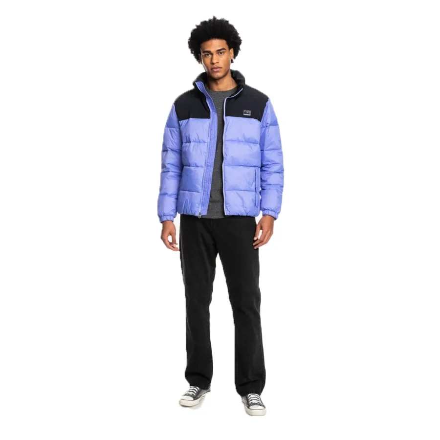 Imagen 3 de 6 de Campera Quiksilver Wolf Shoulders-VIOLETA/NEGRO