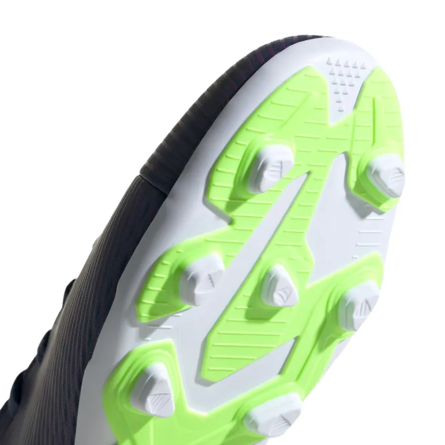 Imagen 7 de 10 de Botines adidas Nemeziz Messi 19.4-VIOLETA/VERDE FLUOR