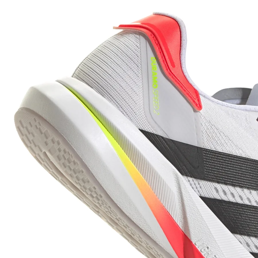 Imagen 6 de 8 de Zapatillas adidas Duramo Speed 2-BLANCO/NEGRO/ROJO