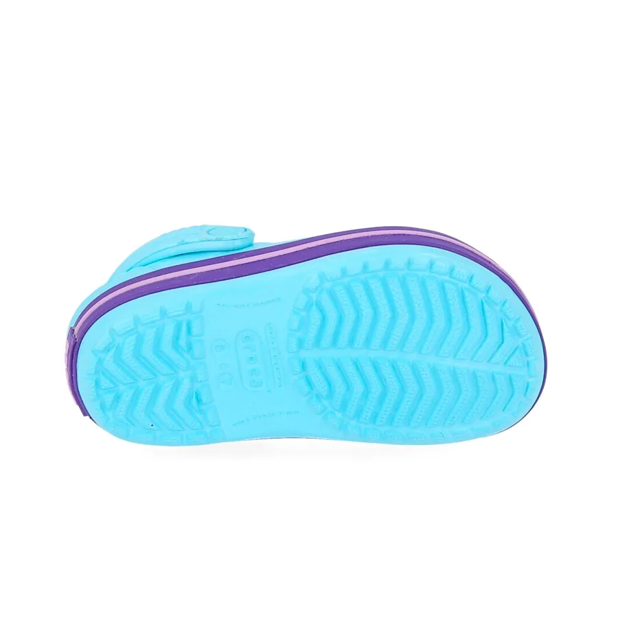 Imagen 3 de 4 de Ojotas Crocs Crocband Kids-CELESTE