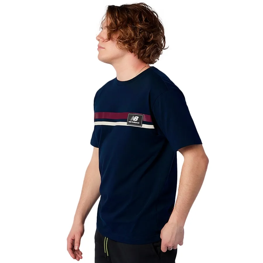 Imagen 0 de 1 de Remera New Balance Athletic Hig-MARINO