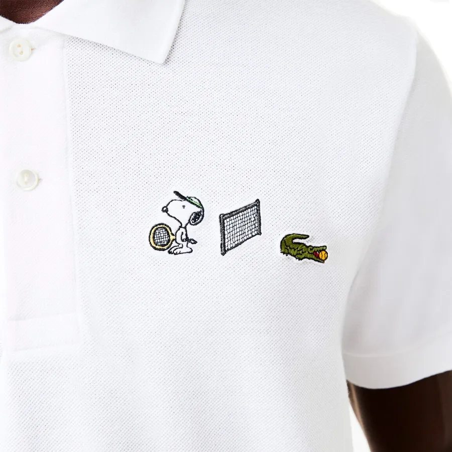 Imagen 1 de 3 de Remera Lacoste Polo Peanuts-BLANCO