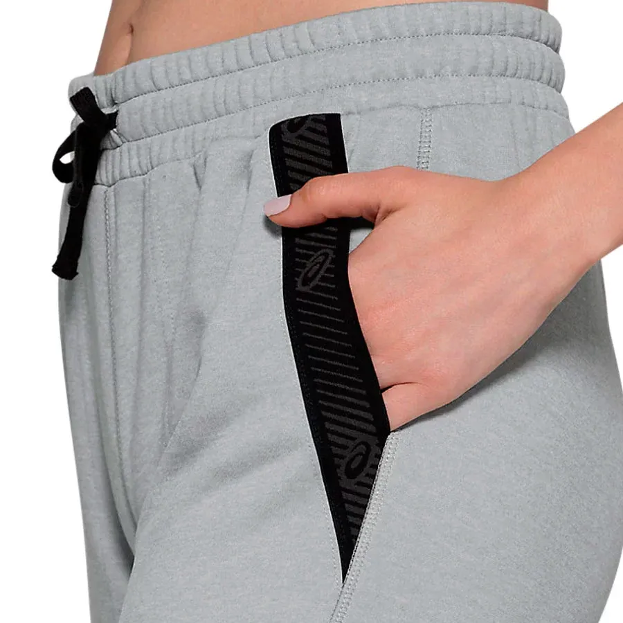 Imagen 3 de 4 de Pantalón Asics W Ft Jogger-GRIS/NEGRO