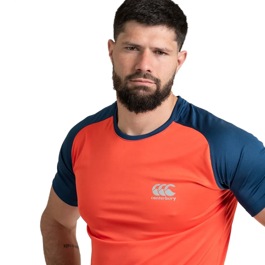 Imagen 2 de 3 de Remera Canterbury Training Ccc Pretoria-NARANJA/MARINO
