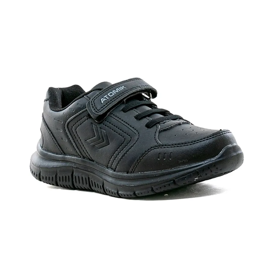 Imagen 2 de 4 de Zapatillas Atomik Casual Velcro Marsella-NEGRO