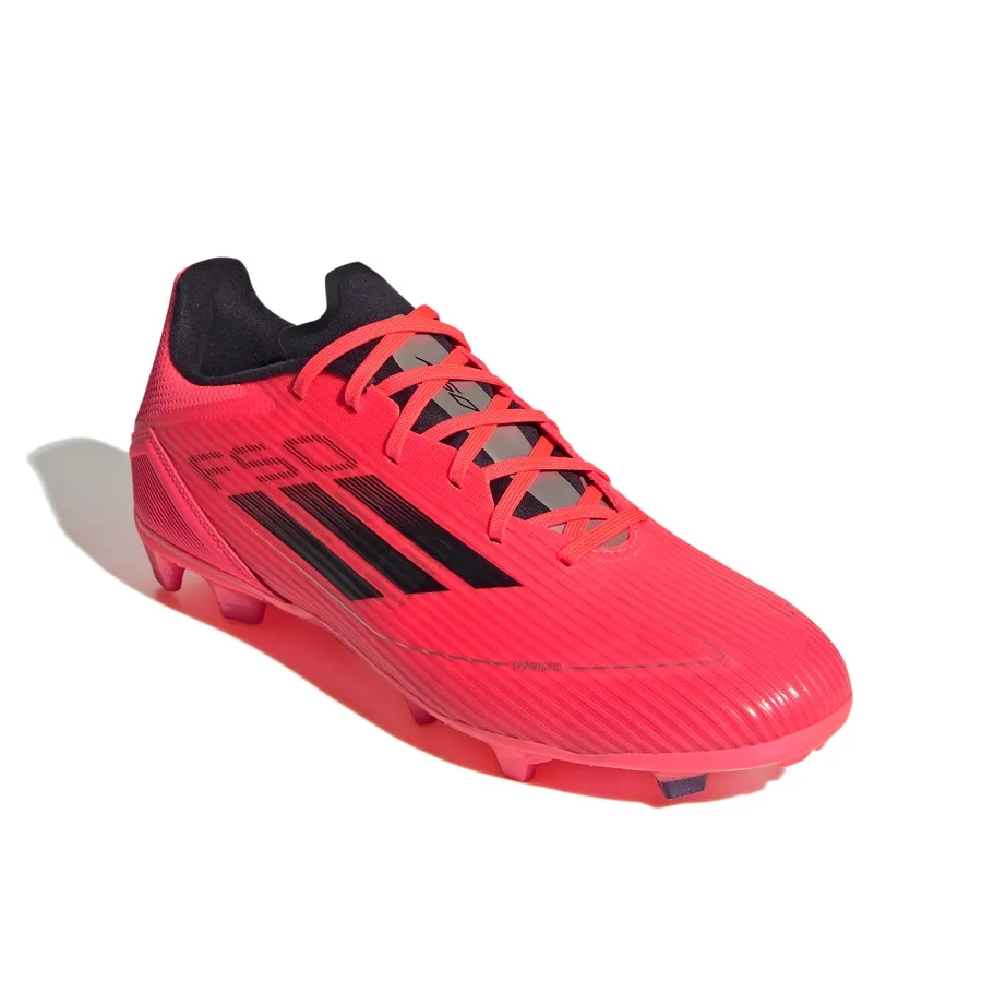 Imagen 1 de 8 de Botines adidas F50 League Fg/Mg-CORAL FLUOR/NEGRO