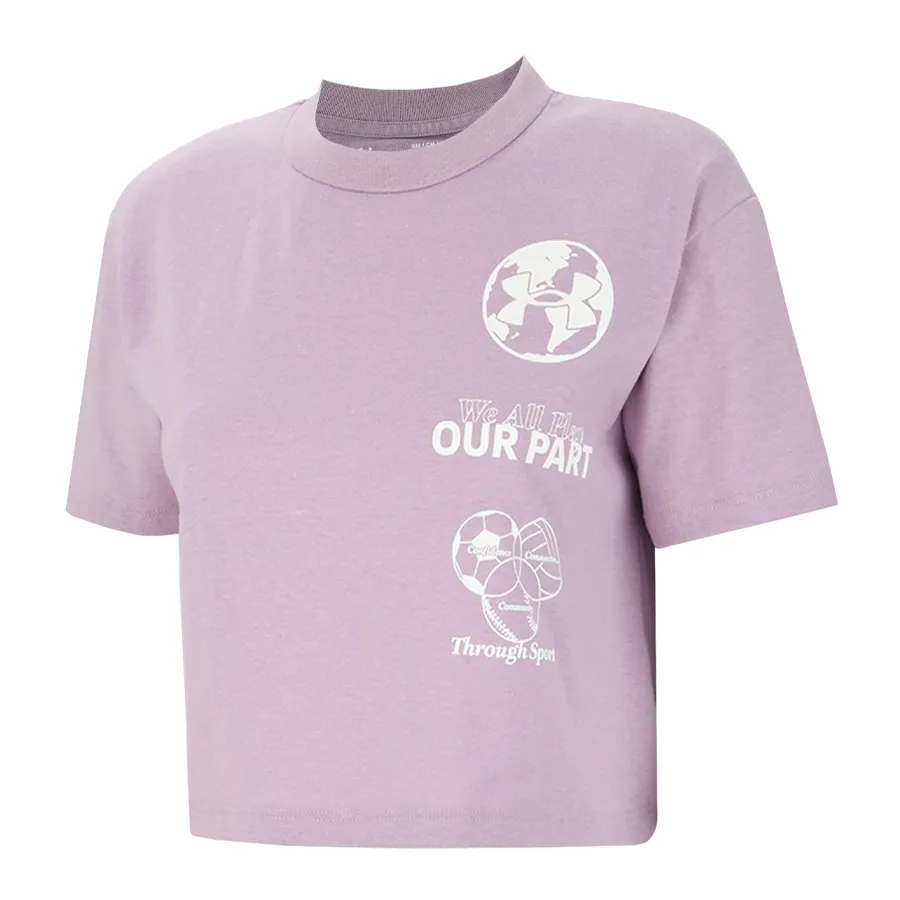 Imagen 0 de 3 de Remera Under Armour Purpose Cause-PURPURA