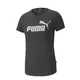 remera-puma-ess-logo-heather-NEGRO