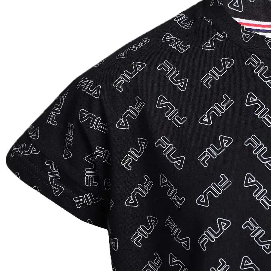 Imagen 3 de 4 de Remera Fila Logoprint-NEGRO