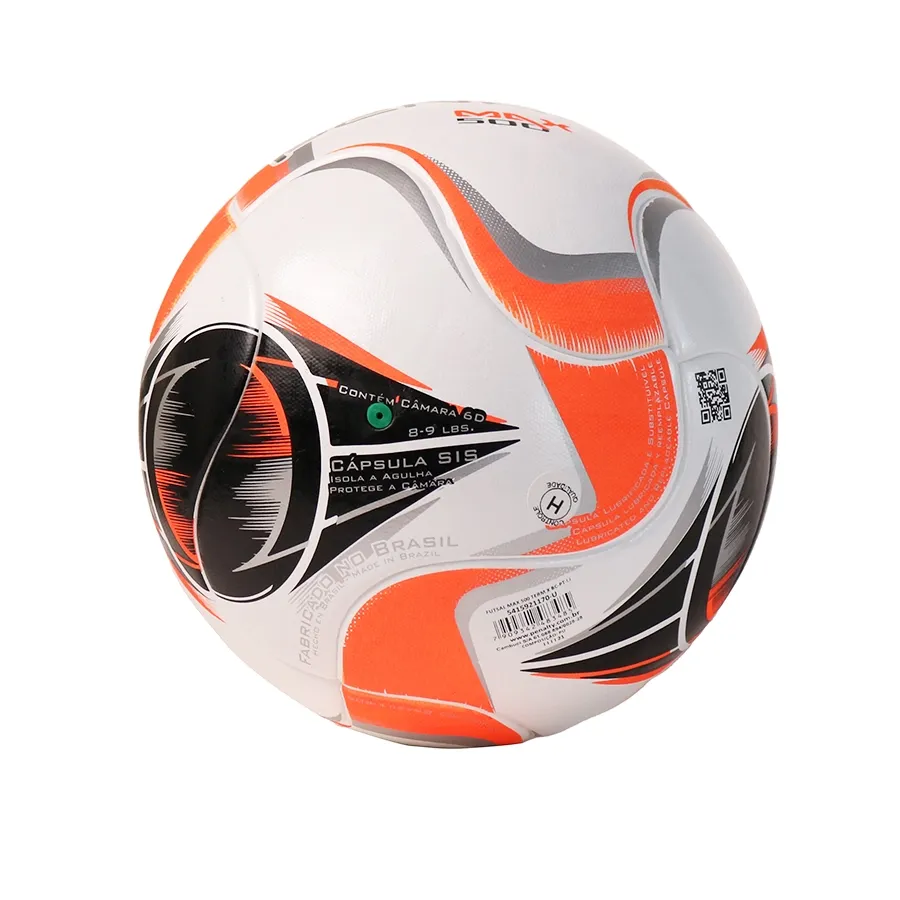 Imagen 1 de 3 de Pelota Penalty Futsal Max 500-BLANCO/NEGRO/NARANJA