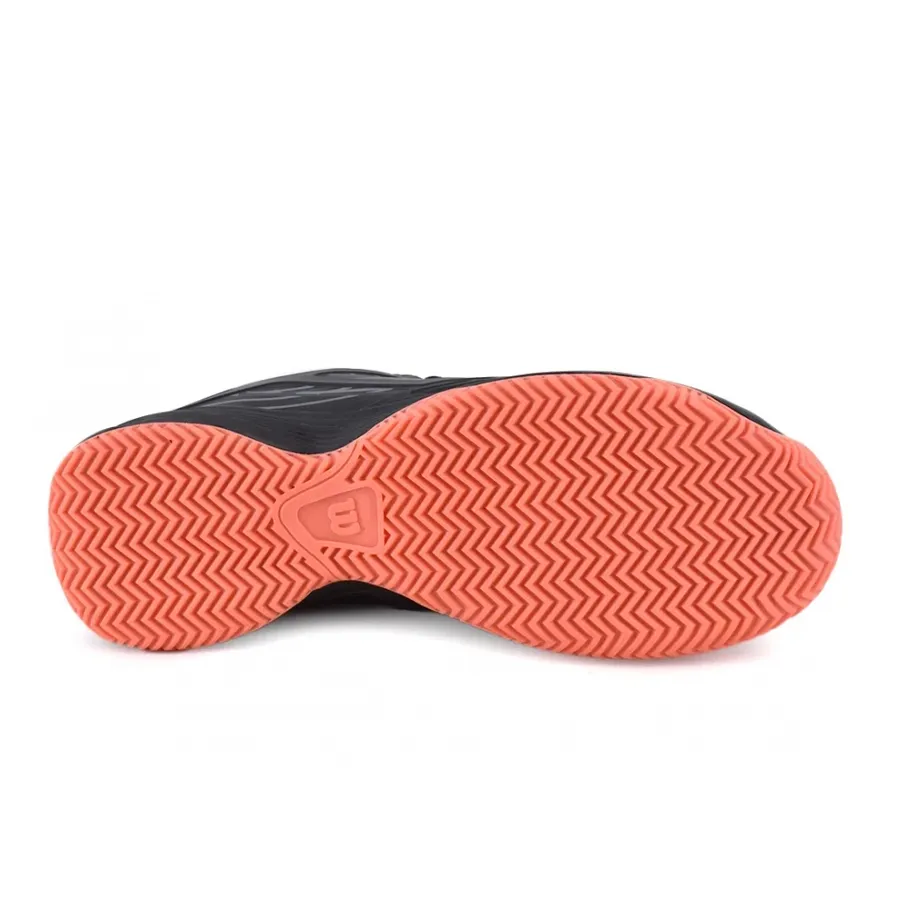 Imagen 4 de 5 de Zapatillas Wilson Slice 2 Clay-NEGRO/NARANJA