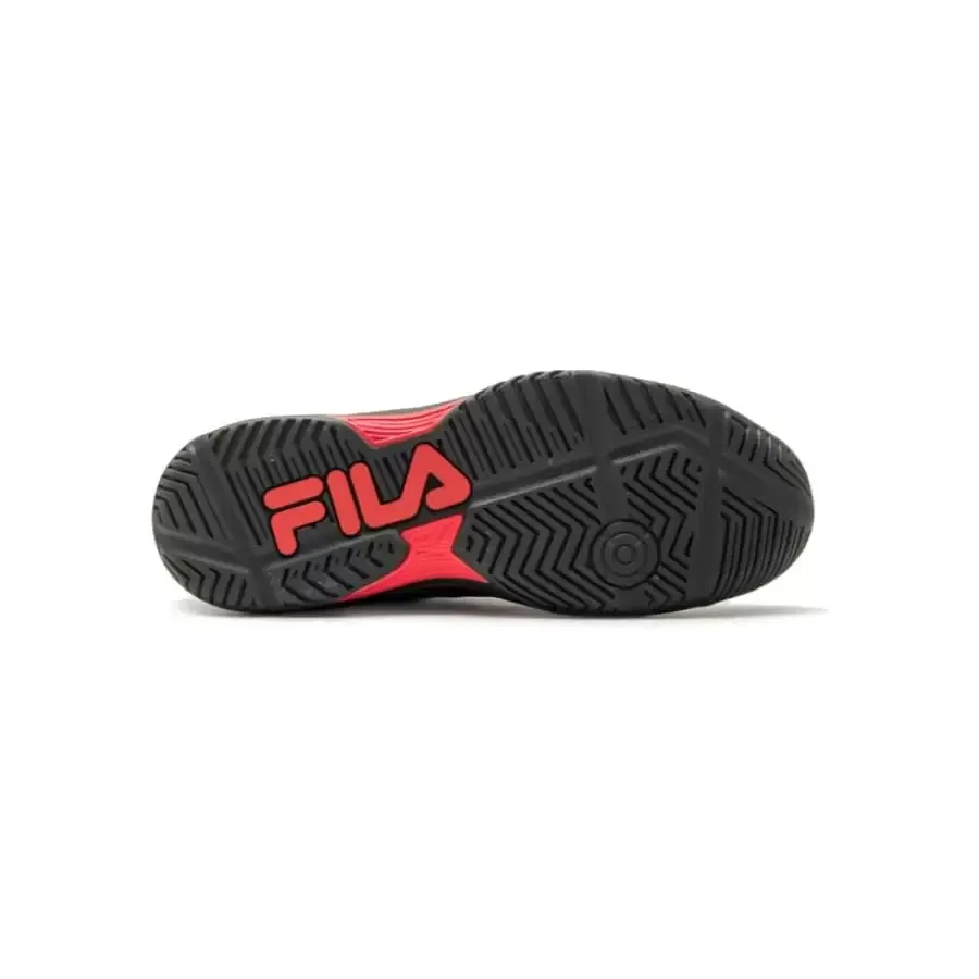 Imagen 4 de 5 de Zapatillas Fila Axilus Ace Clay-NEGRO/ROJO/GRAFITO