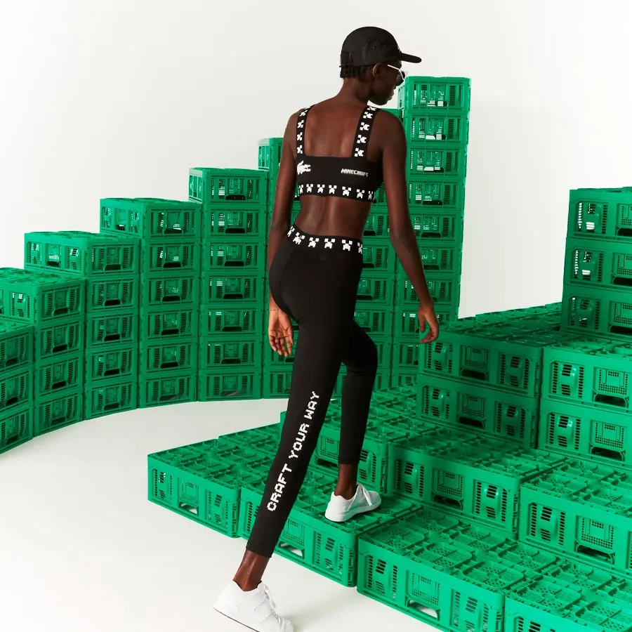 Imagen 1 de 5 de Top Lacoste Shirts And Cols Roules-NEGRO/BLANCO