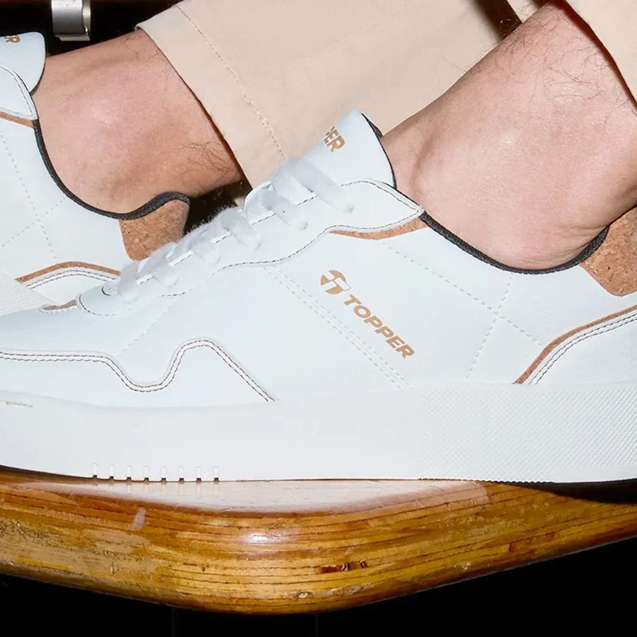 Imagen 5 de 6 de Zapatillas Topper Terre Cork-BLANCO