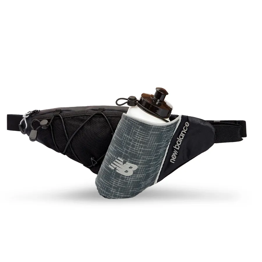 Imagen 0 de 3 de Riñonera New Balance Running Bottle Pack-NEGRO/GRIS