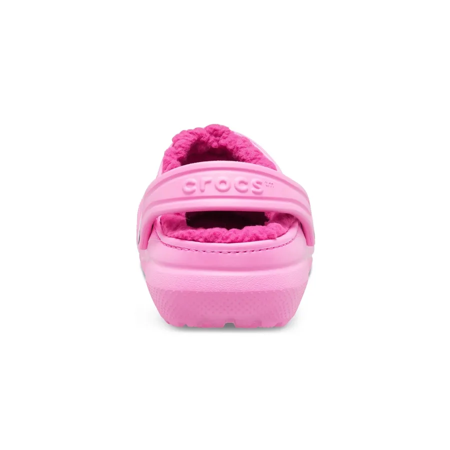Imagen 4 de 5 de Ojotas Crocs Classic Lined Clog-ROSA