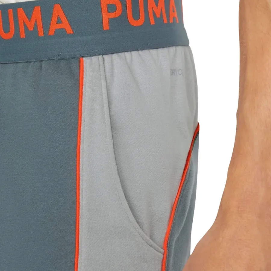 Imagen 2 de 5 de Pantalón Puma Train Knit Jogger-GRAFITO/NARANJA