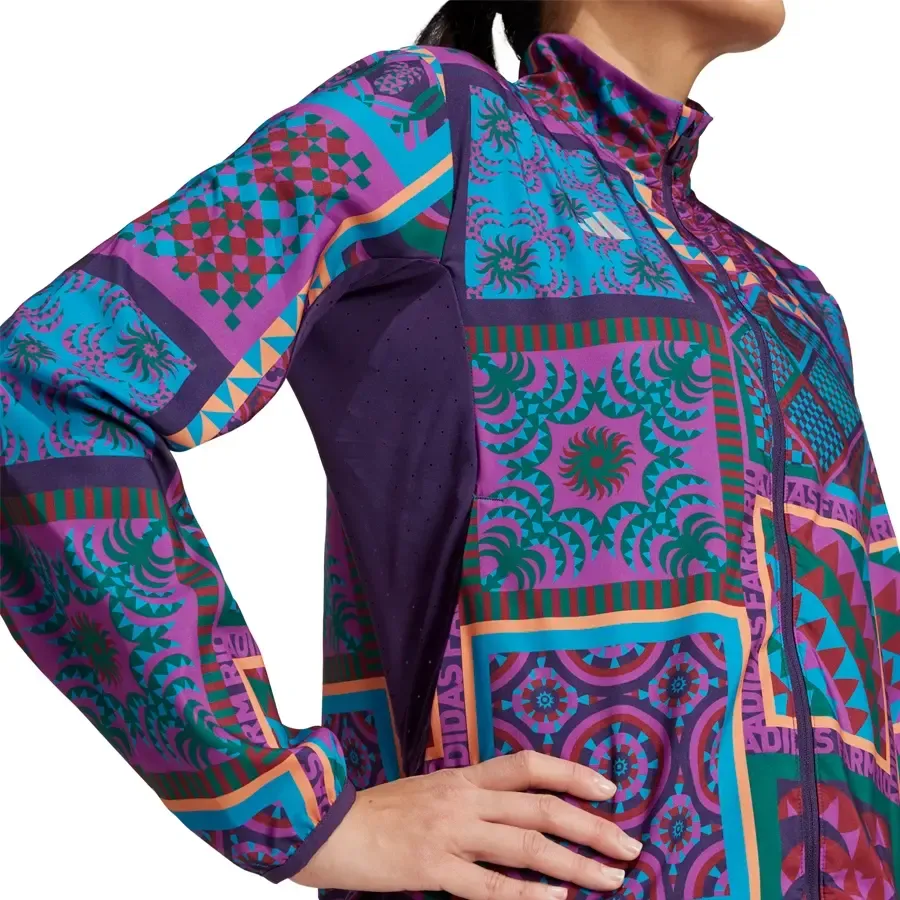 Imagen 1 de 5 de Campera adidas Adizero X Farm-MULTICOLOR