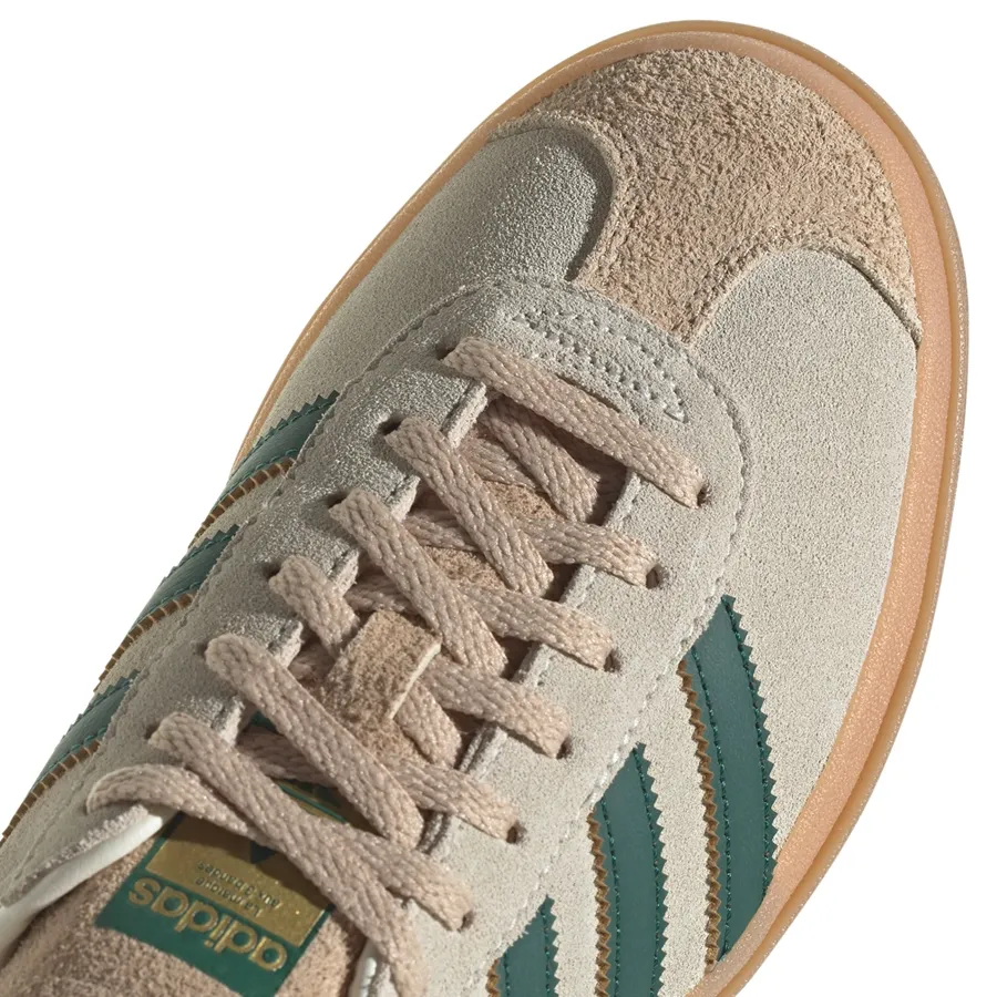 Imagen 6 de 8 de Zapatillas adidas originals Gazelle Bold-CRUDO/VERDE