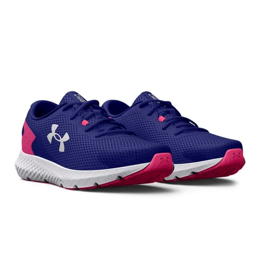 Imagen 1 de 4 de Zapatillas Under Armour Charged Rouge 3-AZUL/ROSA FLUOR