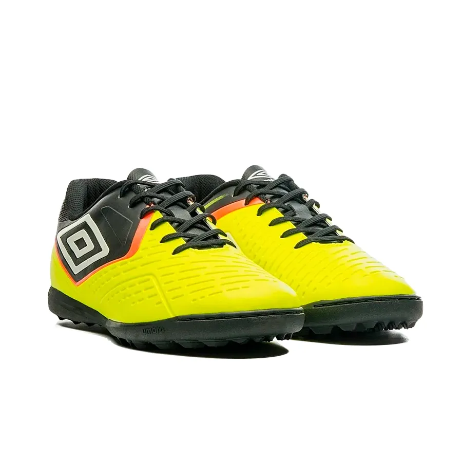 Imagen 2 de 7 de Botines Umbro Sintético Score-LIMA/NEGRO/BLANCO