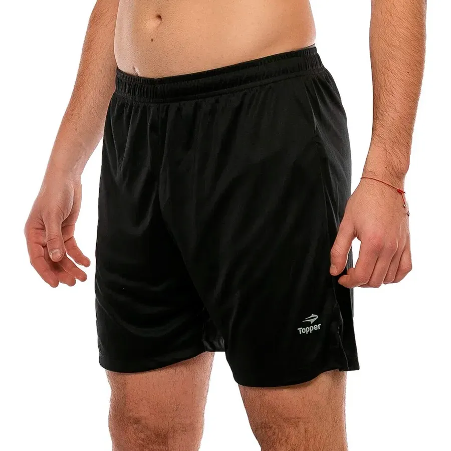 Imagen 2 de 4 de Shorts Topper Poly Mix-NEGRO