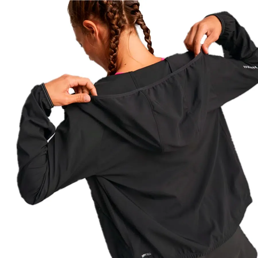 Imagen 3 de 5 de Campera Puma Run Lightweight-NEGRO
