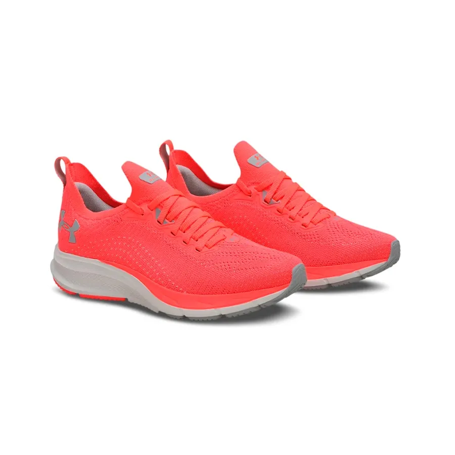 Imagen 2 de 5 de Zapatillas Under Armour Charged Slight Lam-NARANJA FLUOR/ GRIS