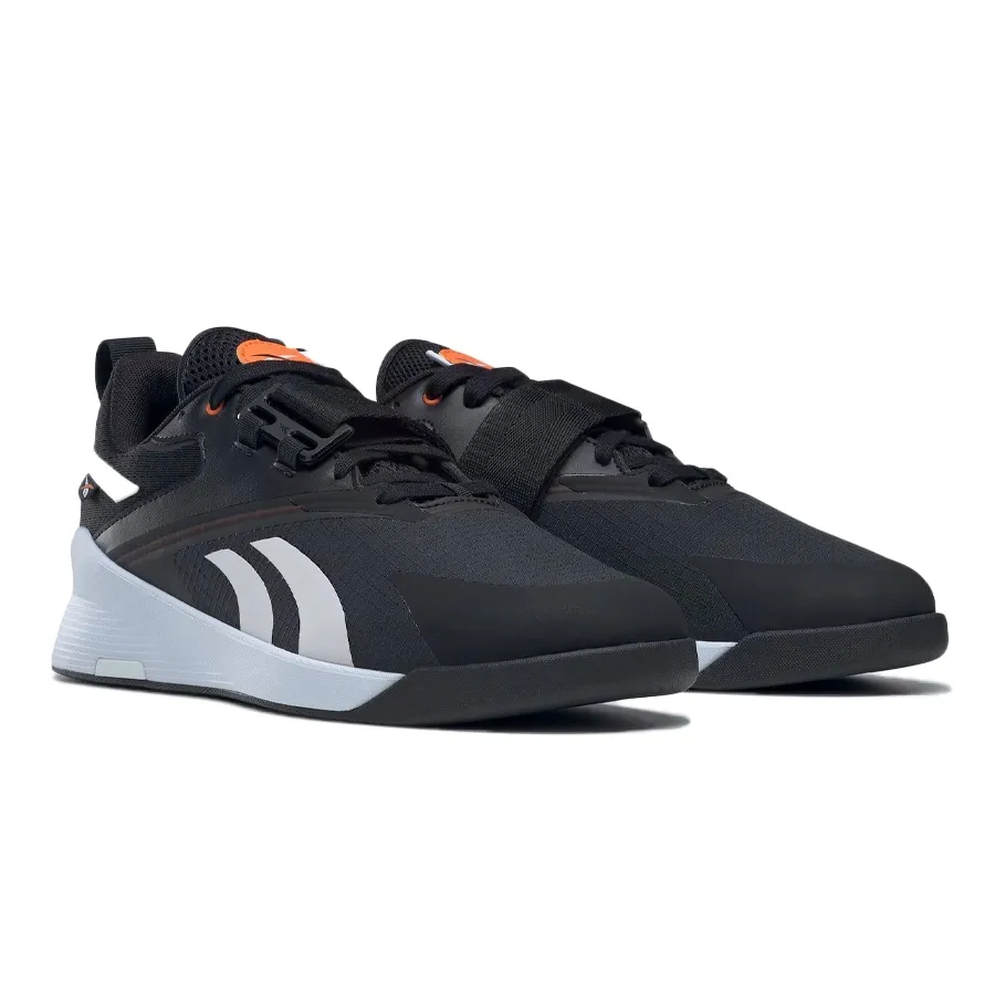 Imagen 1 de 5 de Zapatillas Reebok Lifter Pr III-NEGRO/BLANCO/NARANJA