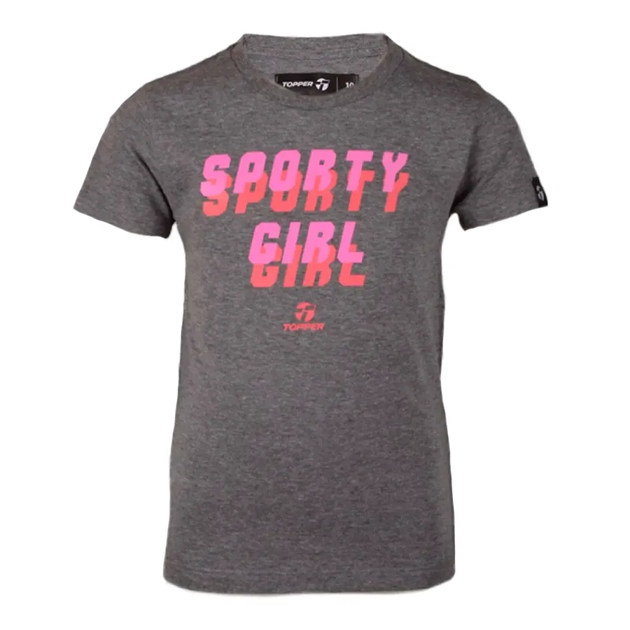 Imagen 0 de 2 de Remera Topper Sporty-GRIS