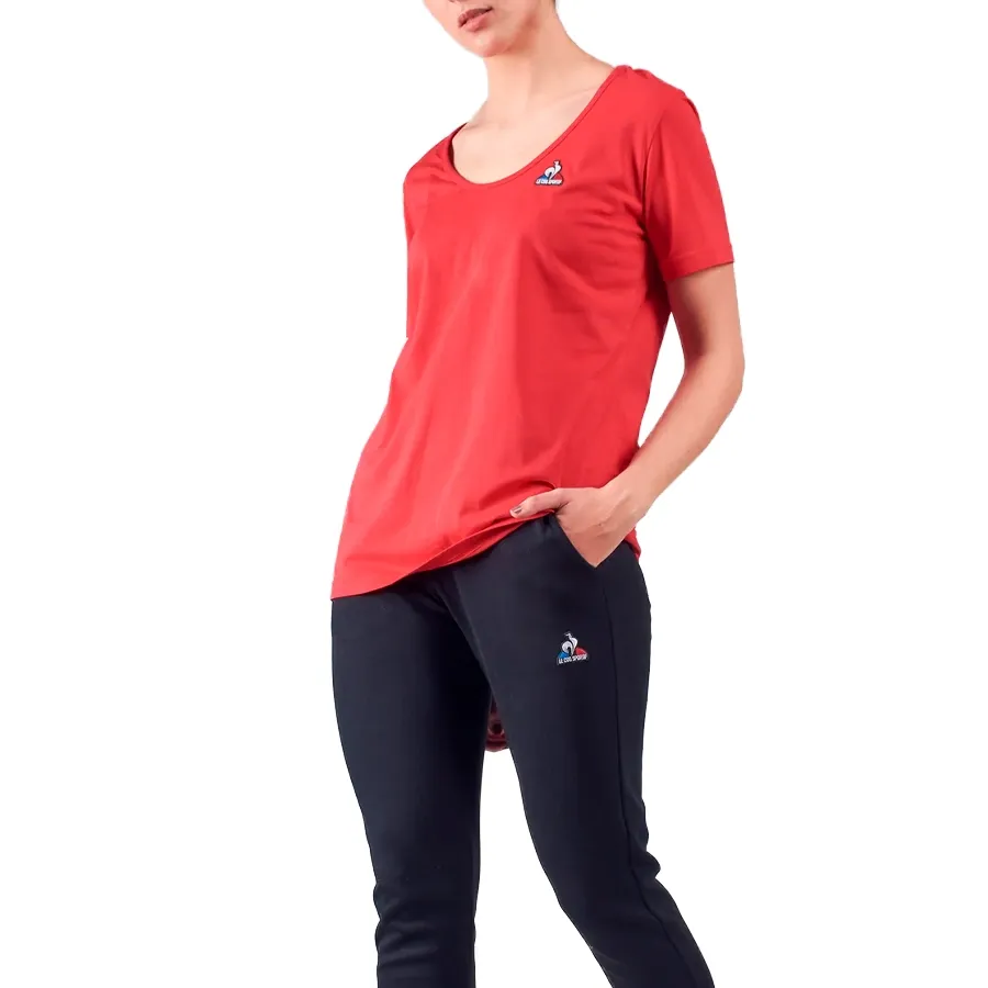 Imagen 2 de 4 de Remera Le Coq Sportif Essentiel-ROJO
