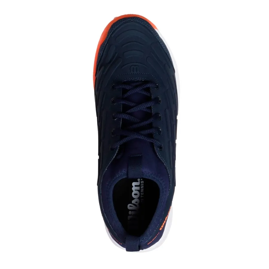Imagen 3 de 5 de Zapatillas Wilson Pro Open 2-MARINO/NARANJA