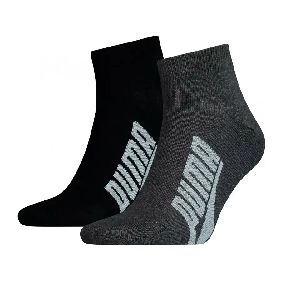 Imagen 0 de 1 de Medias Puma Lifestyle Quart x2-NEGRO/BLANCO