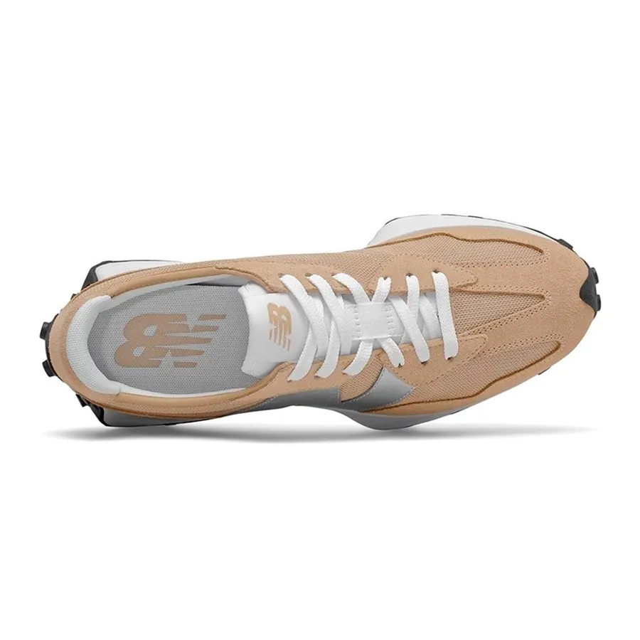 Imagen 3 de 5 de Zapatillas New Balance 327-BEIGE/PLATA/BLANCO