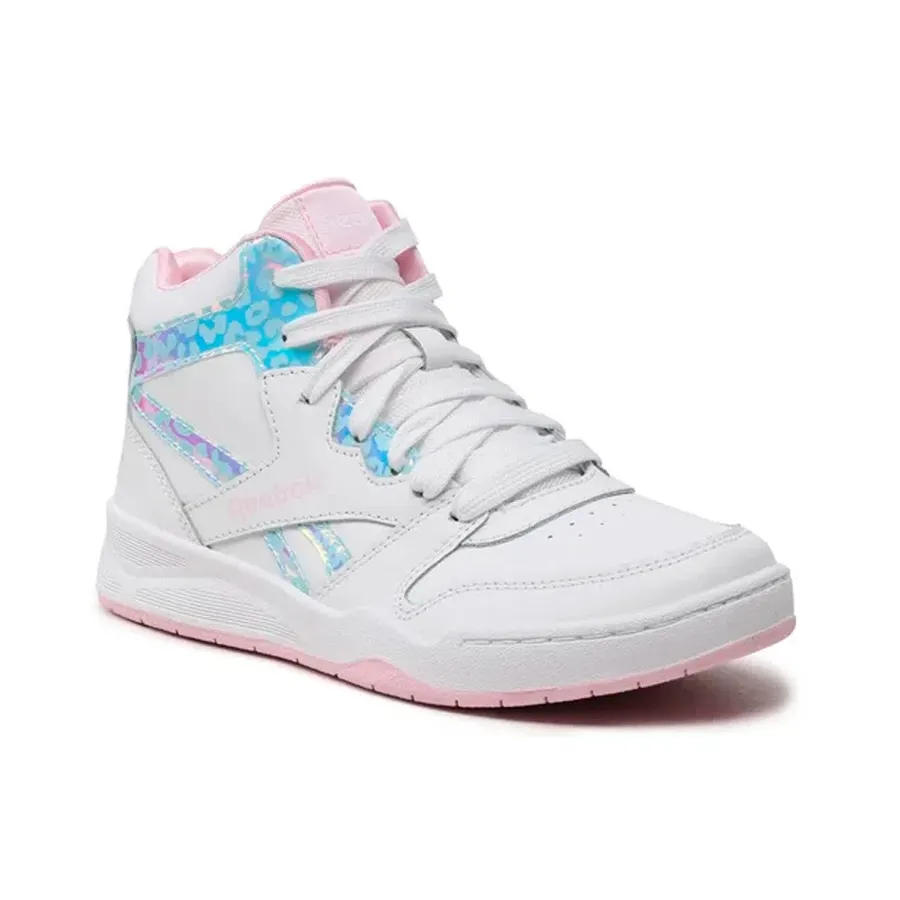 Imagen 1 de 5 de Zapatillas Reebok Bb4500 Court-BLANCO/ROSA/METALIZADO