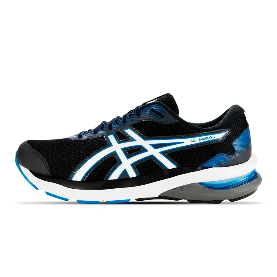 Imagen 3 de 6 de Zapatillas Asics Gel Shogun 5-NEGRO/AZUL/BLANCO