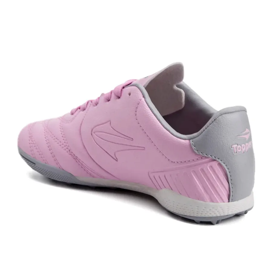 Imagen 1 de 5 de Botines Topper San Ciro V Kids-ROSA/GRIS