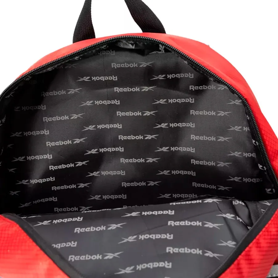 Imagen 3 de 4 de Mochila Reebok-ROJO/GRIS