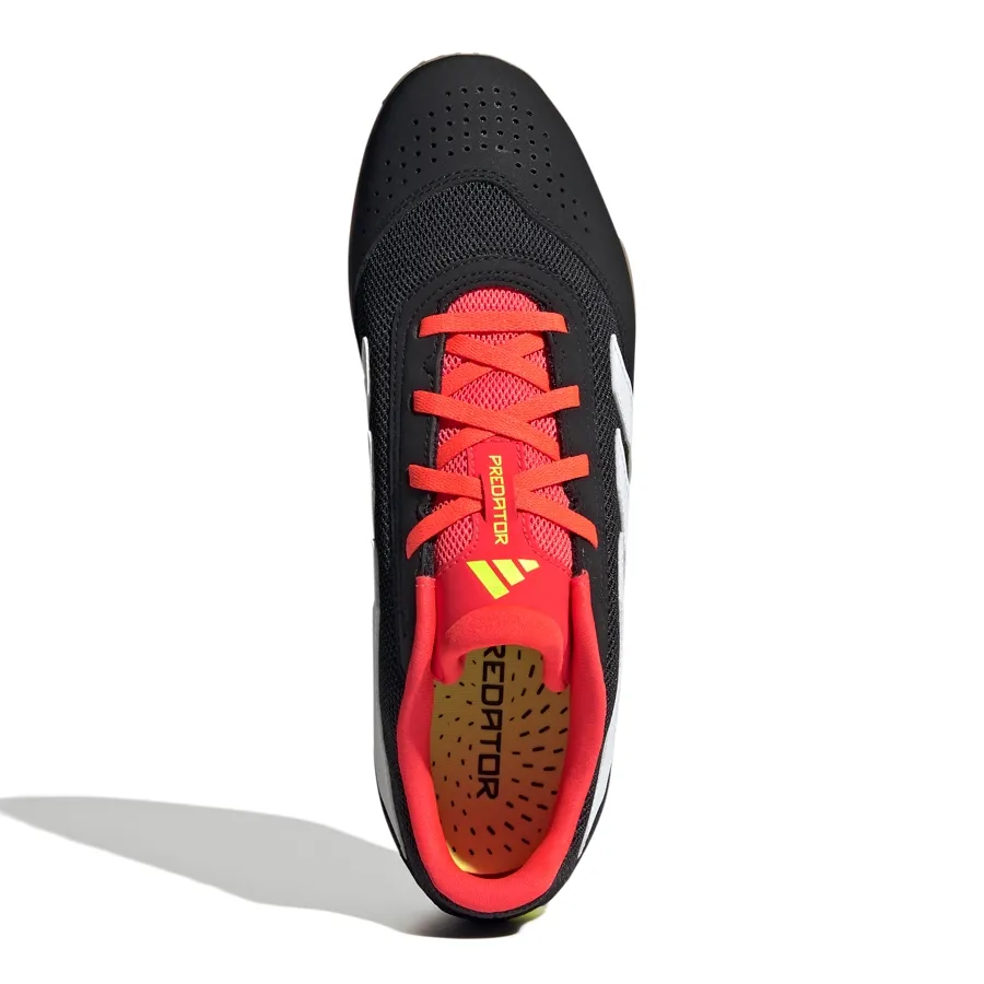 Imagen 3 de 7 de Botines adidas Predator Club In Sala-NEGRO/ROJO/BLANCO