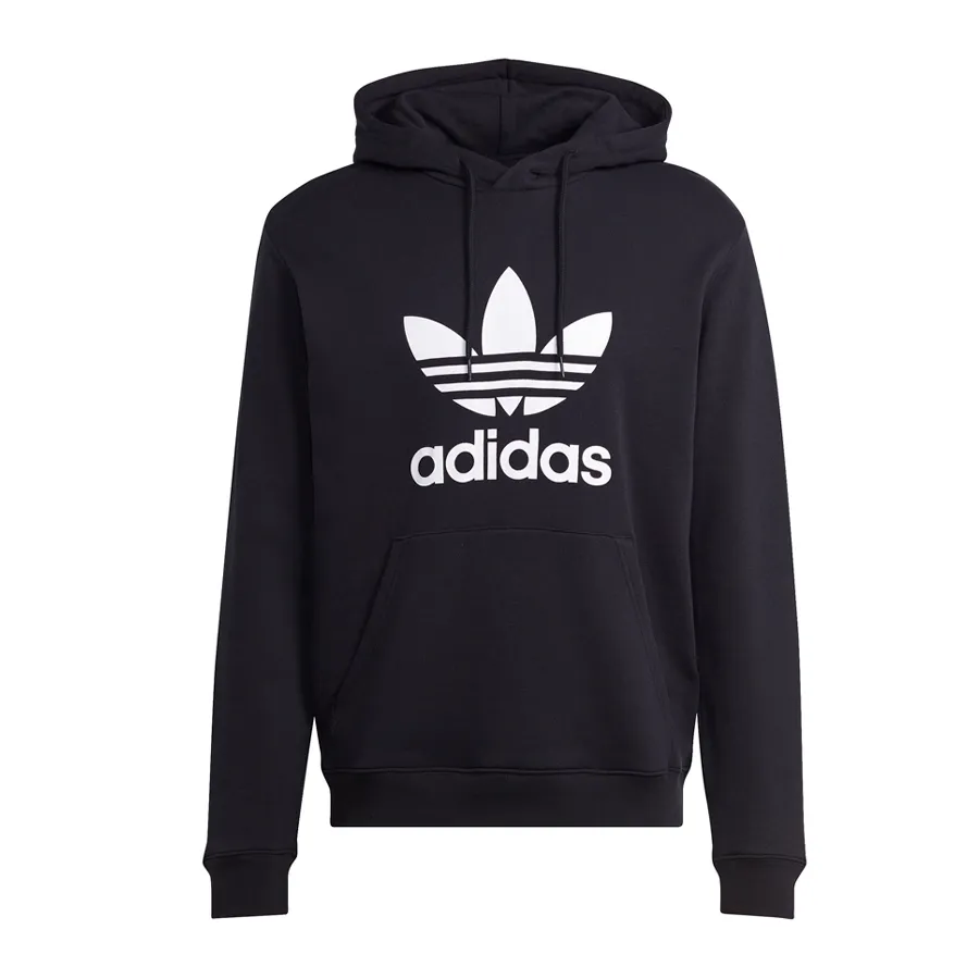 Imagen 4 de 5 de Buzo adidas originals Adicolor Classics Trifolio-NEGRO/BLANCO