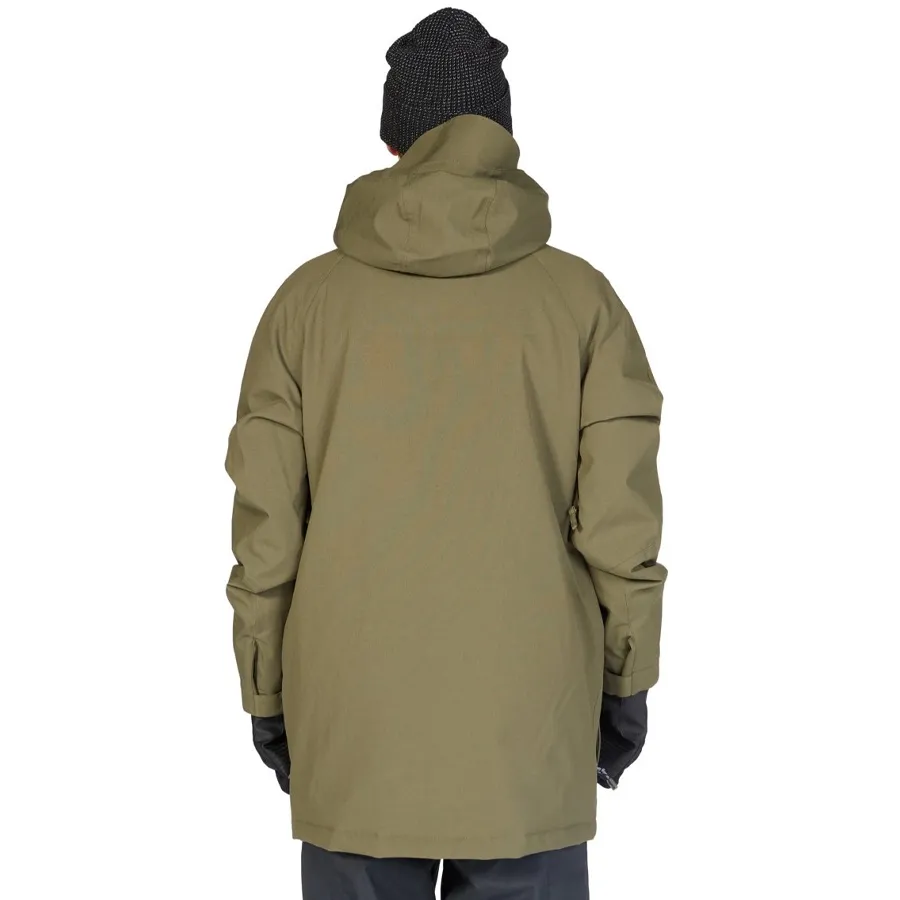 Imagen 7 de 8 de Campera Dc Snow Stealth Parka-VERDE OLIVA