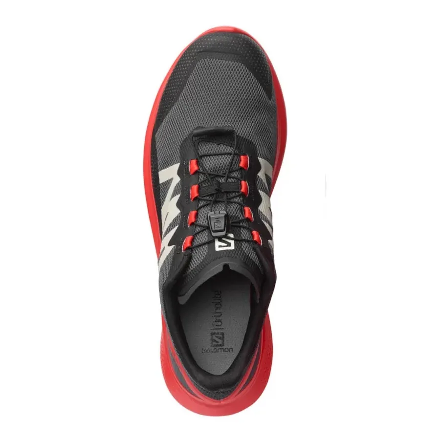 Imagen 3 de 5 de Zapatillas Salomon Hypulse-NEGRO/ROJO/BEIGE