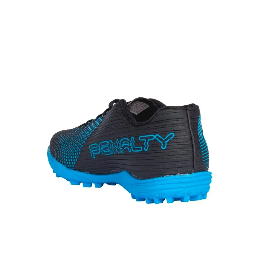Imagen 2 de 4 de Botines Penalty Chuteira Society-NEGRO/AZUL