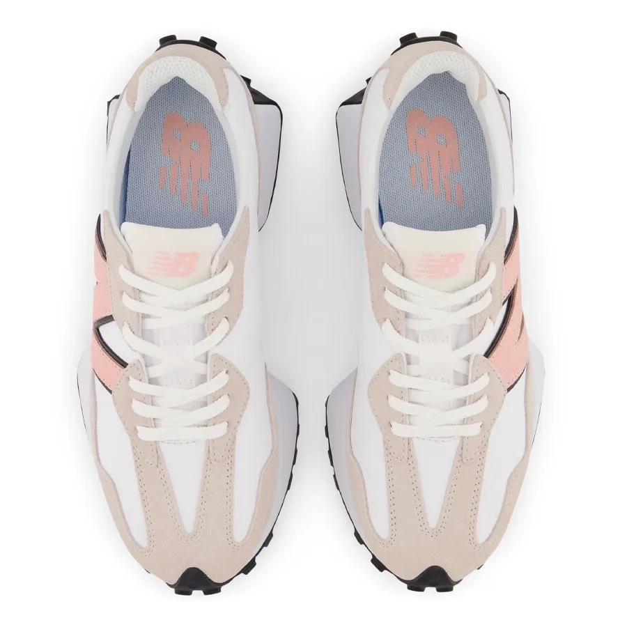 Imagen 3 de 6 de Zapatillas New Balance 327-BLANCO/BEIGE/ROSA