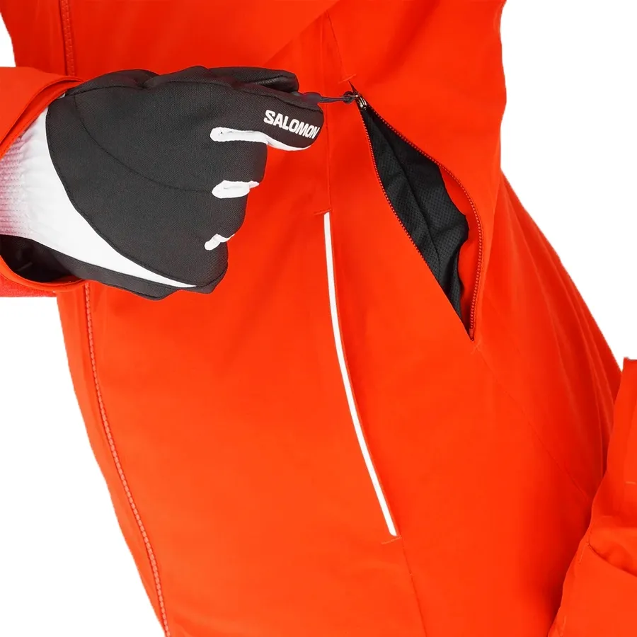 Imagen 6 de 7 de Campera Salomon Brilliant-NARANJA