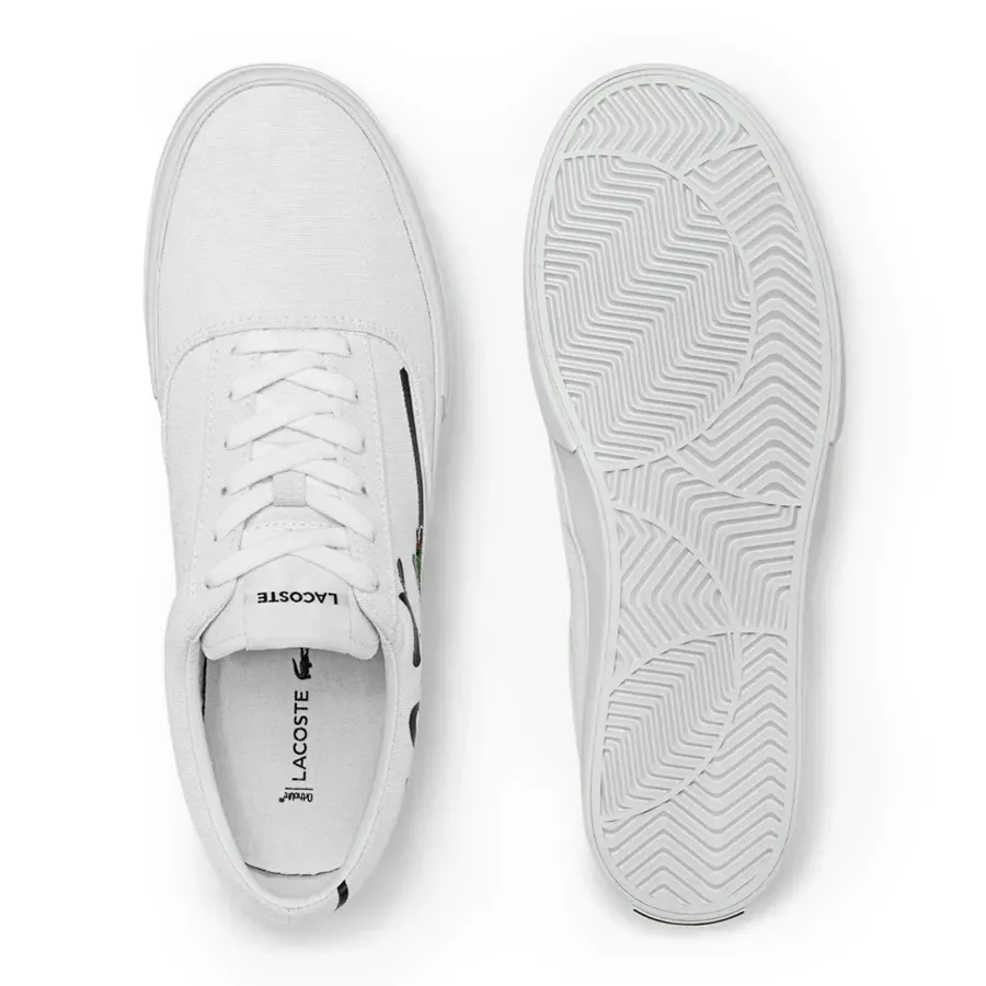 Imagen 3 de 5 de Zapatillas Lacoste Jump Serve Lace-BLANCO/NEGRO