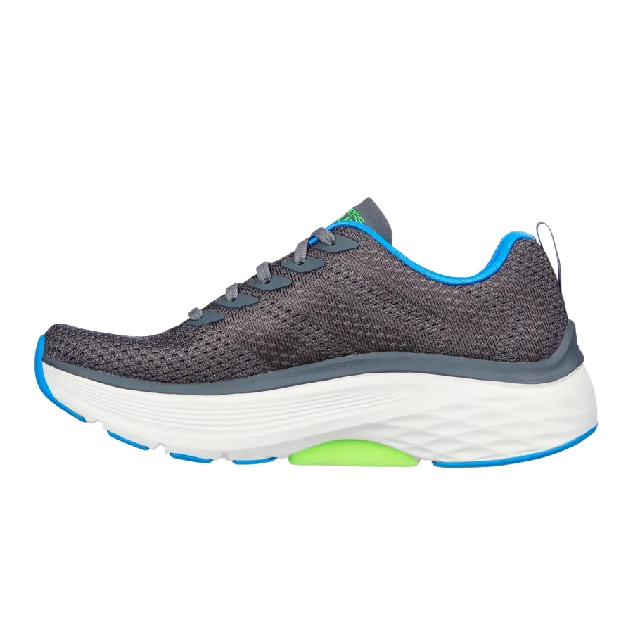Imagen 1 de 4 de Zapatillas Skechers Max Cushioning Arch Fit-GRIS/CELESTE/VERDE FLUOR