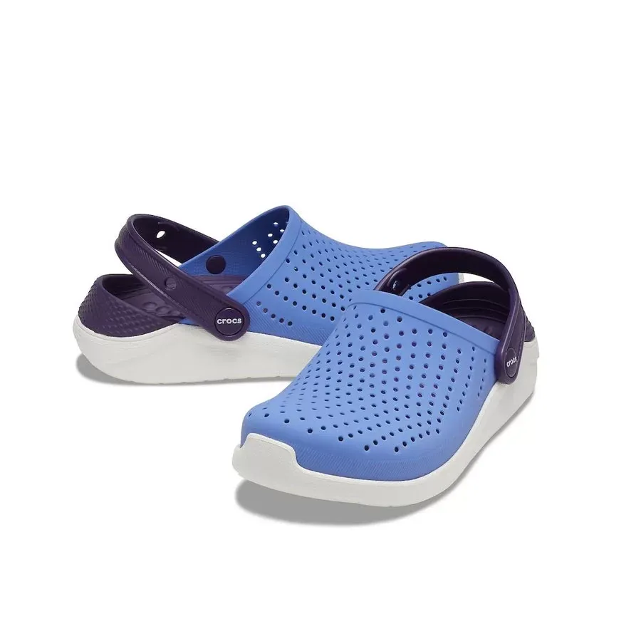 Imagen 4 de 6 de Ojotas Crocs LiteRide Clog-AZUL/MARINO/BLANCO