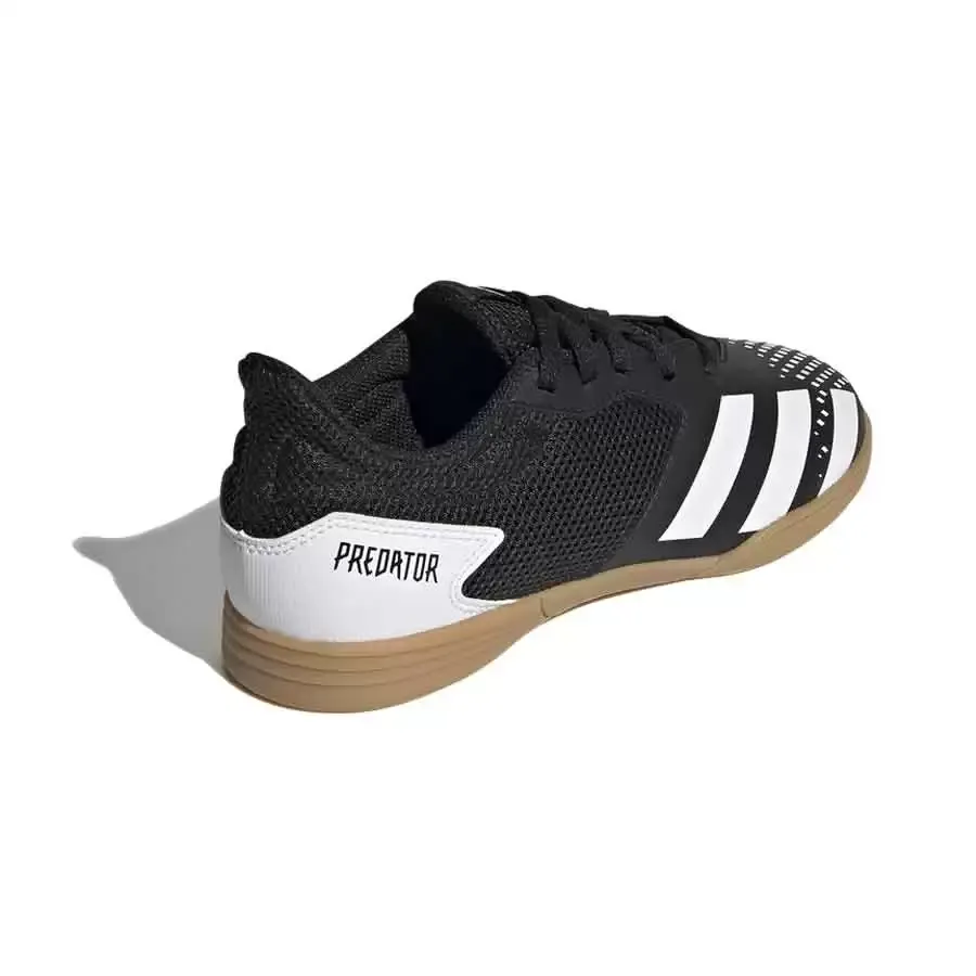 Imagen 2 de 6 de Botines adidas Predator 20.4 In Sala J-BLANCO/DORADO/NEGRO