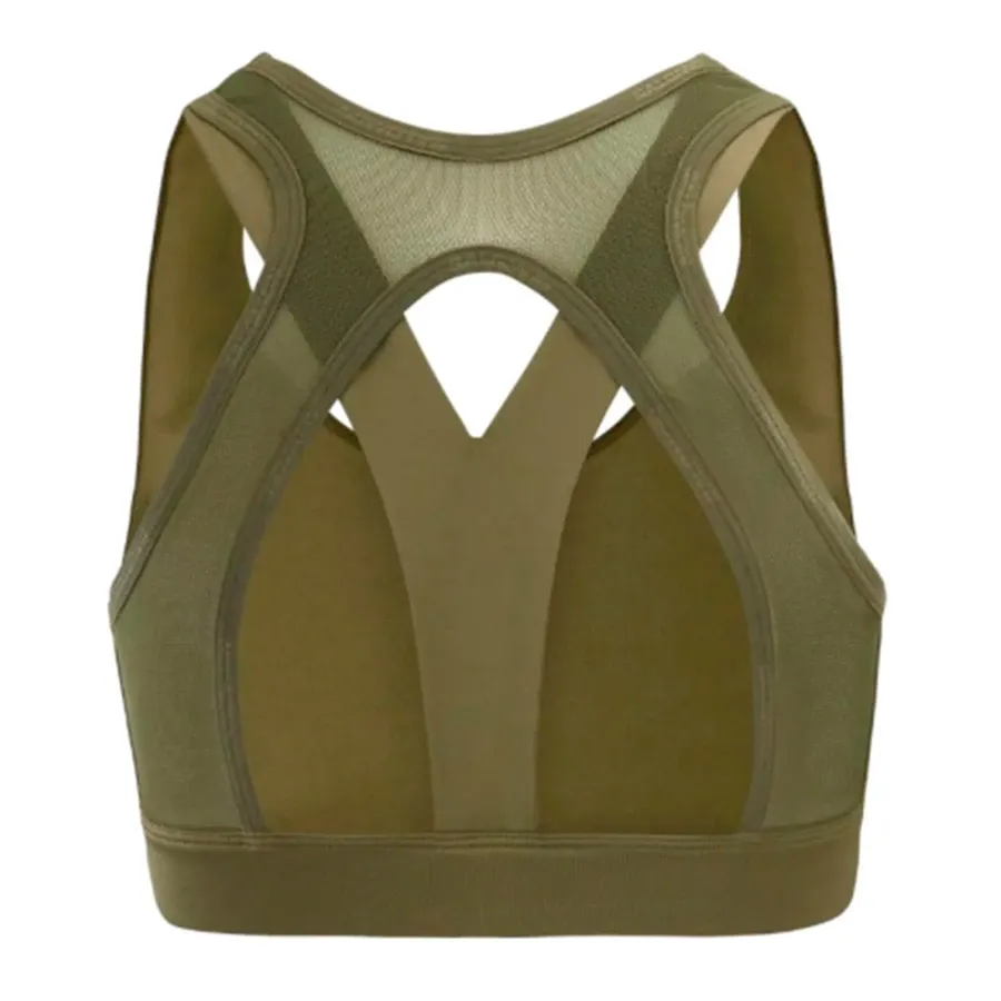 Imagen 1 de 4 de Top Salomon Cross Run Bra-VERDE OSCURO